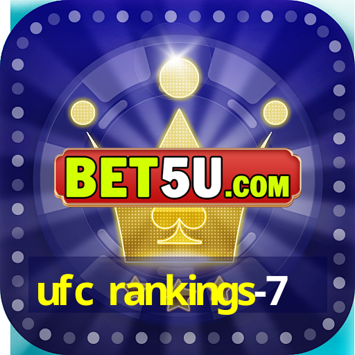 ufc rankings